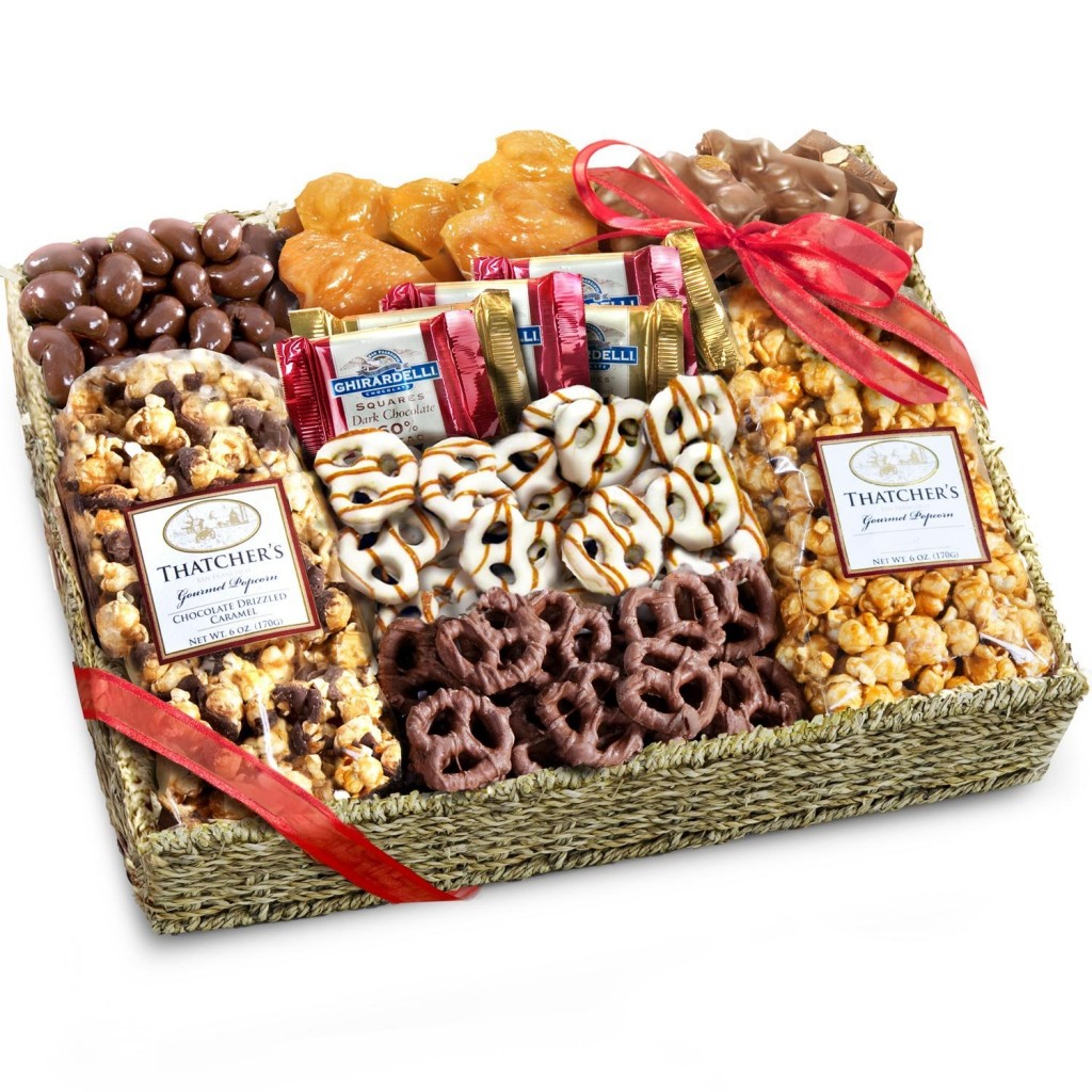 a canadian pretzel gift basket 