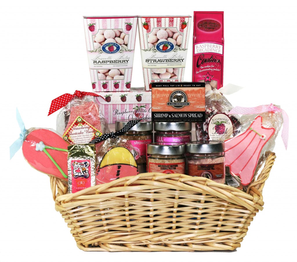 pink themed ideas for marketing your gift basket business