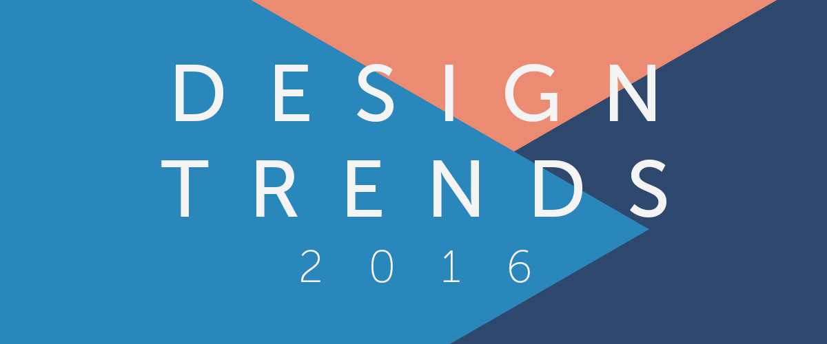 Graphic Design Trends for 2016