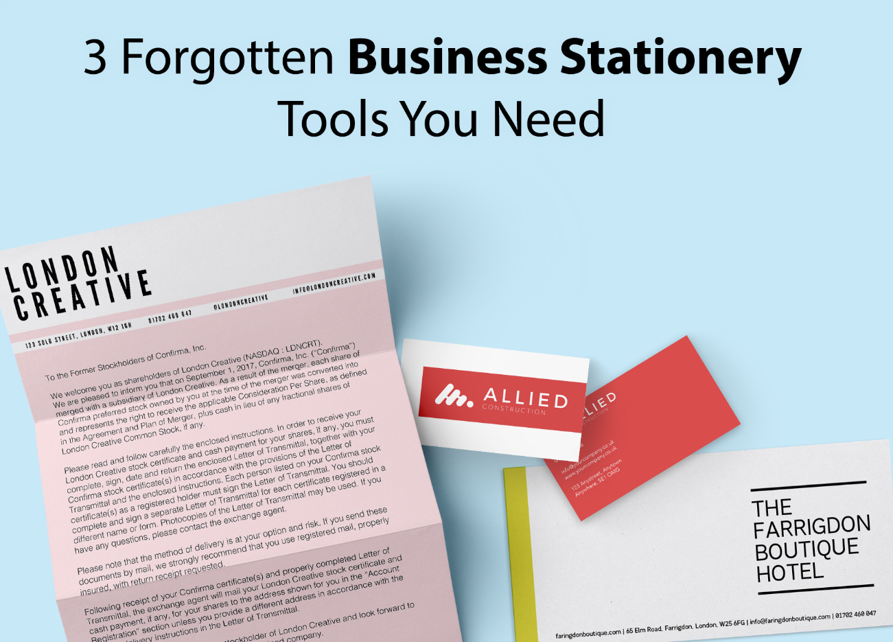 3 forgotten business stationery tools you need solopress blog