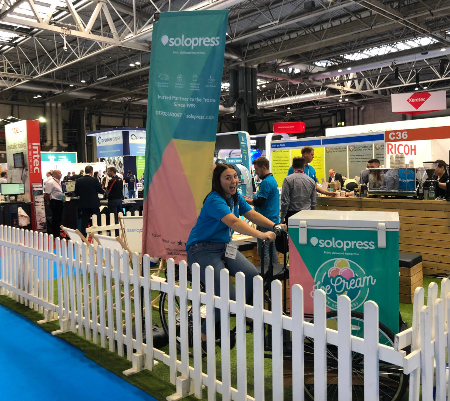 Solopress Stand at The Print Show 2019