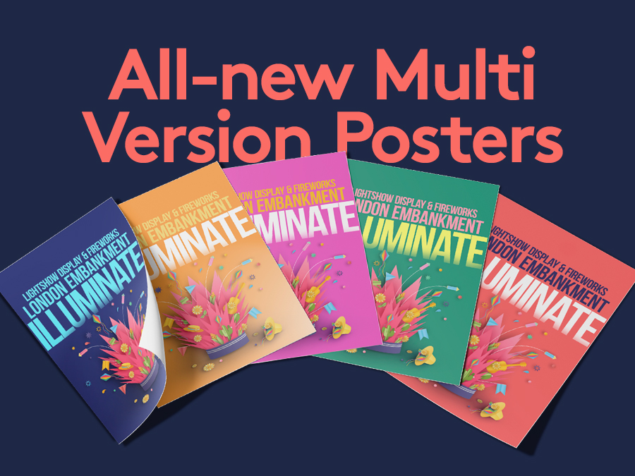 multi versie posters