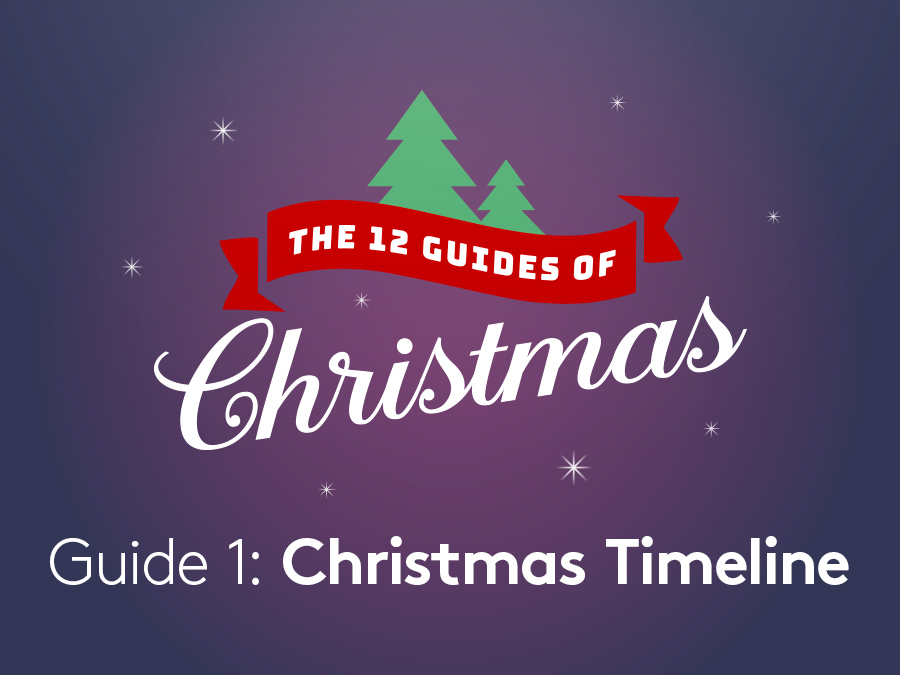 Christmas Timeline Infographic | Business Guide | Solopress