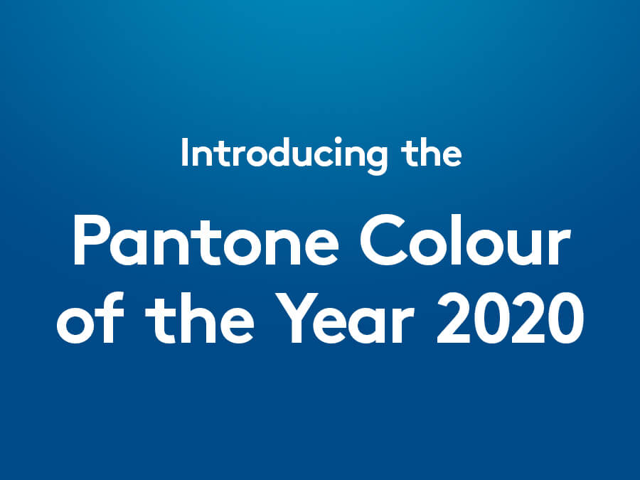 Pantone Farbe des Jahres 2020 Klassisches Blau