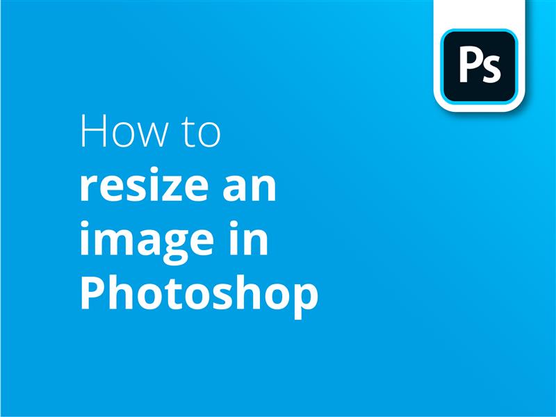 How to resize an image in PS header image