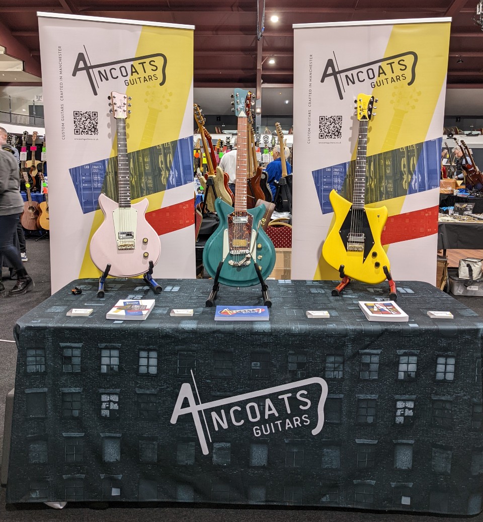 Ancoats Guitars display