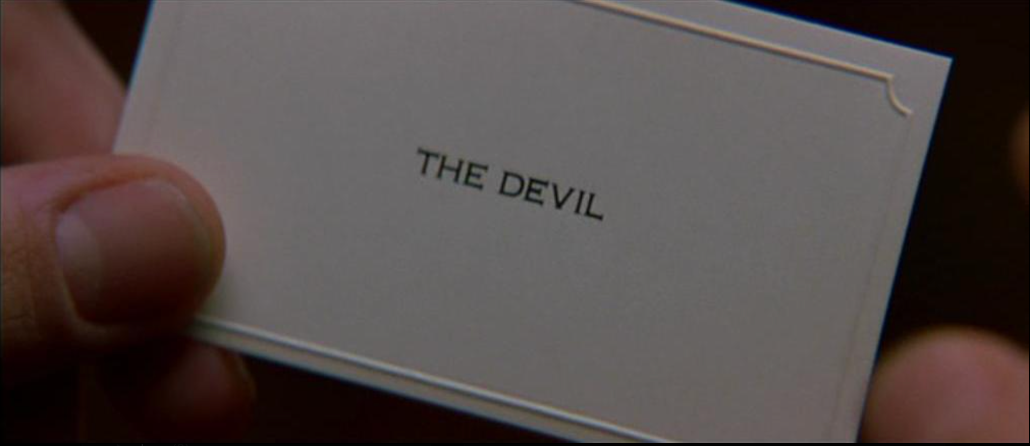 Devil's Business Card