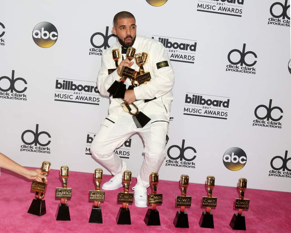 Award winner: Drake