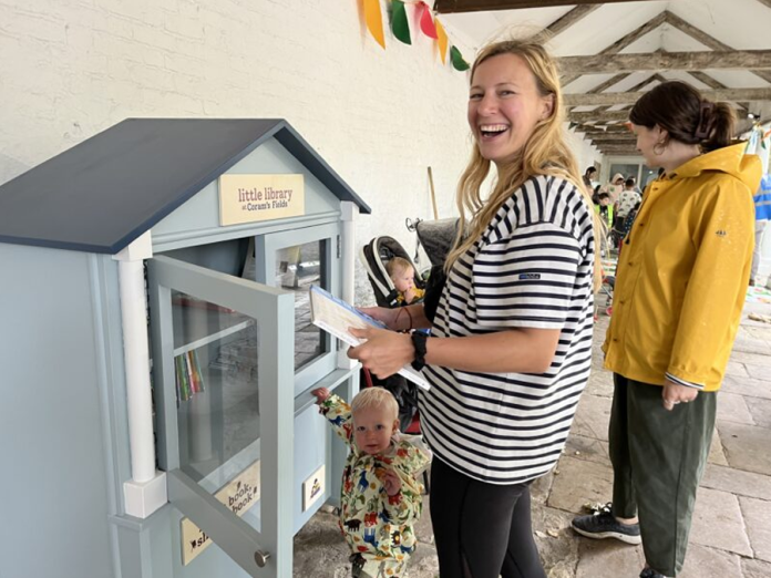 Families using the Little Library