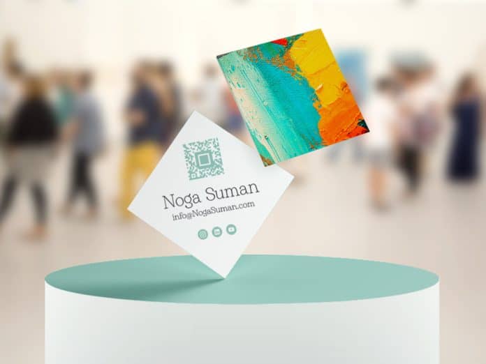 Artists' Business Cards Header