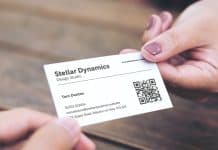 Как да създадете визитни картички с QR код QR код визитна картичка