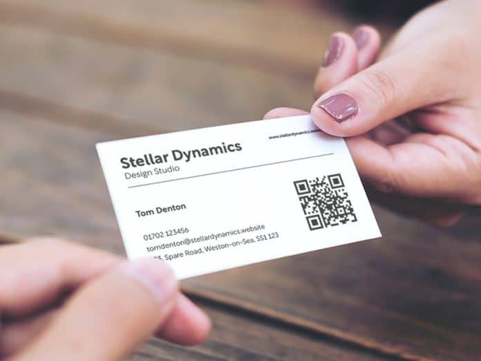 QR Code Business Card