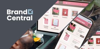 Cabeçalho do blogue da Brand Central