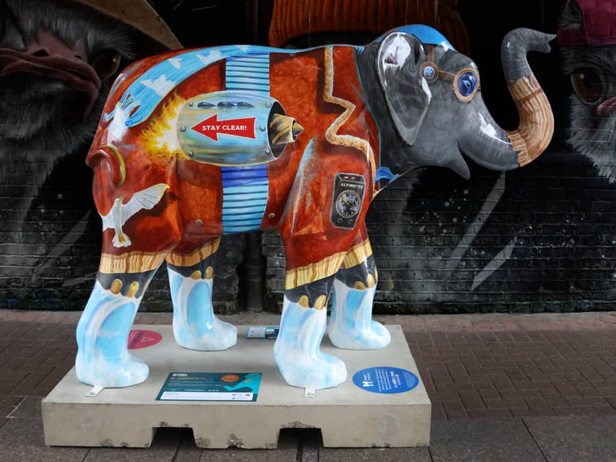Solopress' Herd In The City Elephant Sculpture