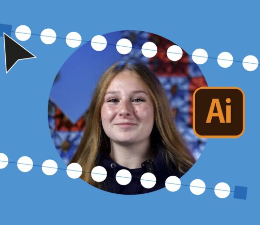Header cum să creați o linie punctată în Adobe Illustrator