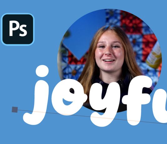 How to add fonts in Photoshop header image