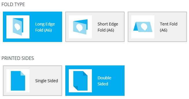 Types de pliage des cartes de Noël