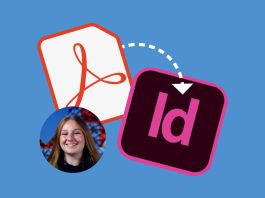 Cómo importar pdfs a la cabecera de InDesign