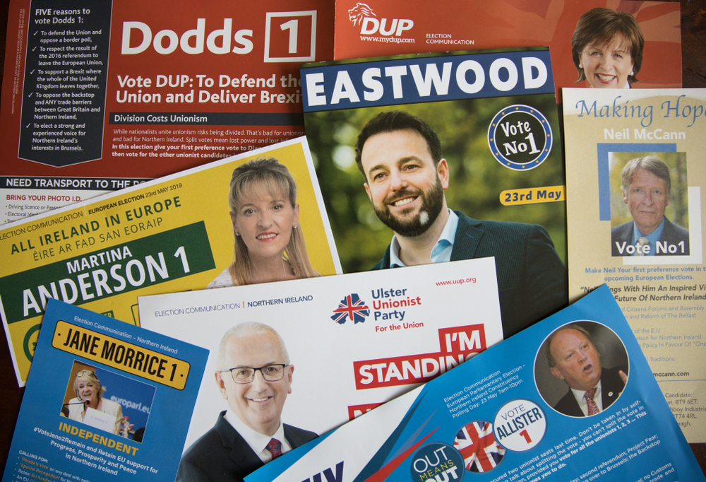 Предизборни листовки EL1 Banding