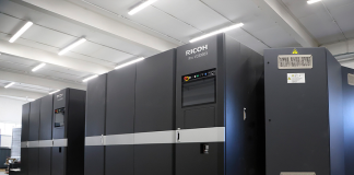 Ricoh VC80000 installeret hos Solopress