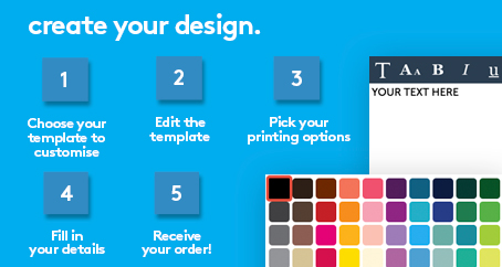 create your own designs with solopress