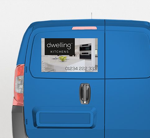 Pair Of Magnetic Signs Van Car Trailer New Full Colour Free Professional Design 