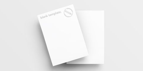 Flyers & Leaflets - Blank Templates