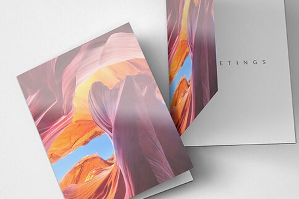 Gloss Laminated Greeting Card Printing | Solopress UK